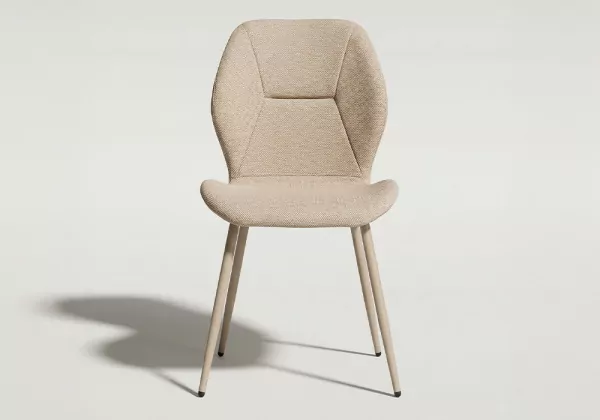 Silla comedor tapizada KEIRA-beige principal