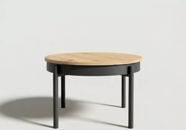 Mesa centro redonda elevable ORBIT Mesa centro redonda elevable ORBIT