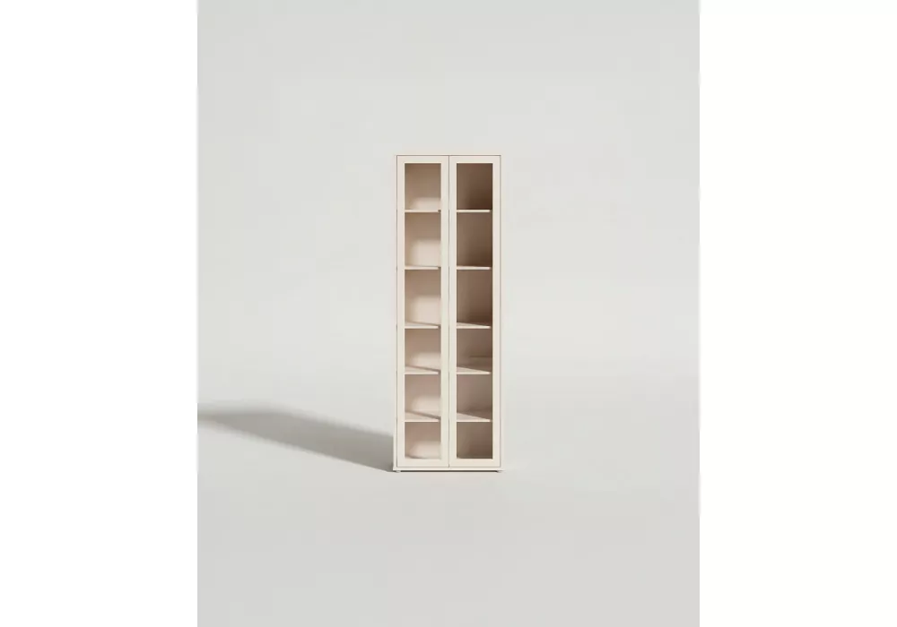 Vitrina 2 puertas cristal KUBO-principal