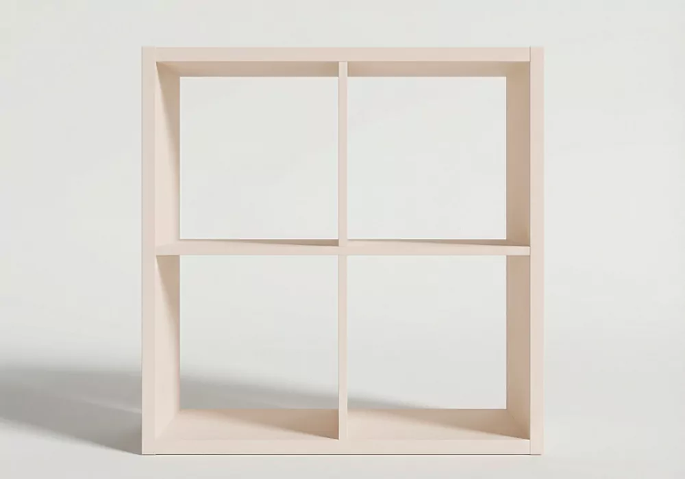 Estantería 4 huecos KUBO-principal sand Estantería 4 huecos KUBO-principal sand