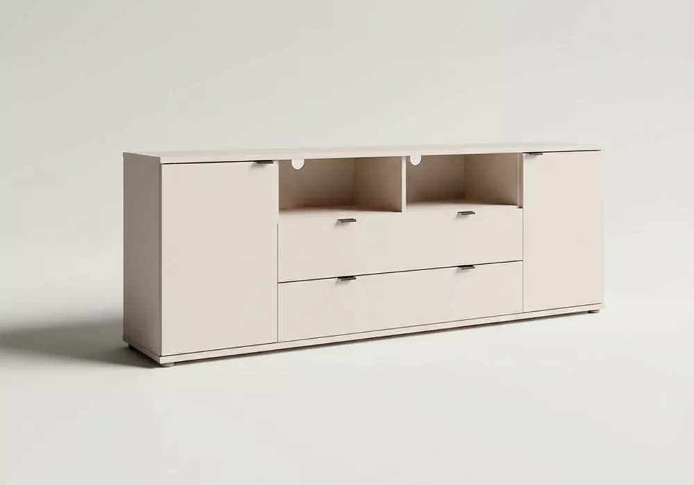 Mueble TV moderno KUBO-3.4 sand Mueble TV moderno KUBO-3.4 sand