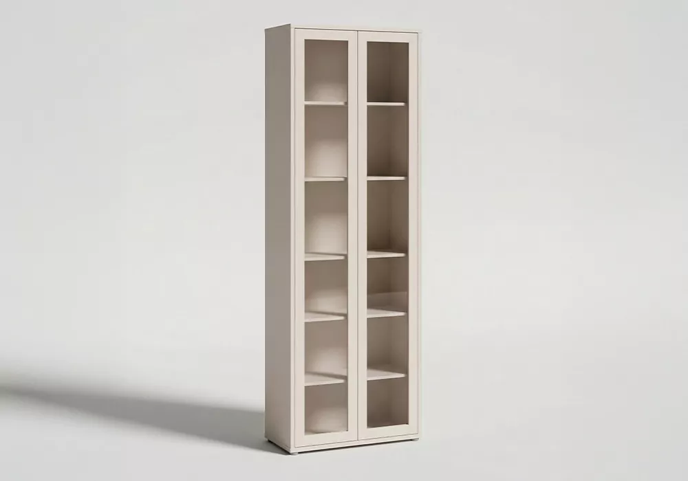 Vitrina com 2 portas de vidro KUBO