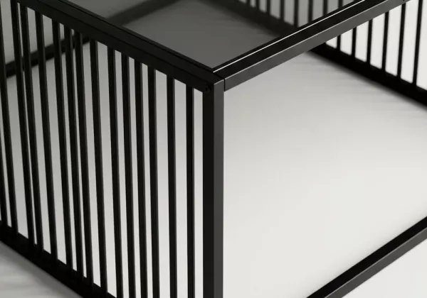 Mesa de centro cuadrada AKSEL-detalle