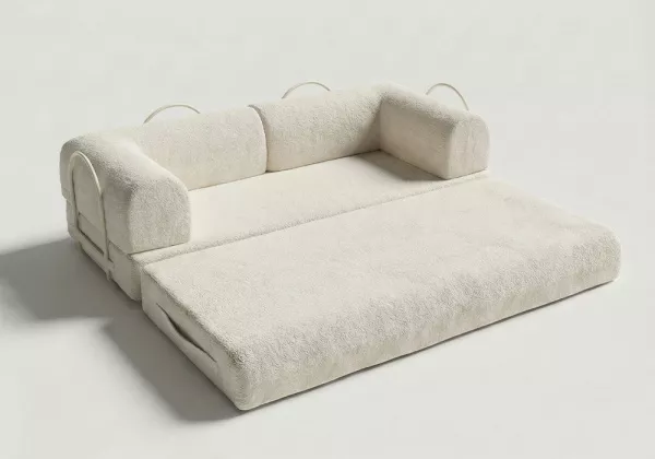 Sofá cama modular PIMBA-funcional beige