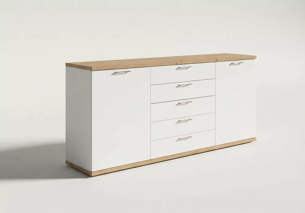 Aparador 2 puertas y 5 cajones PUGLIA-lado