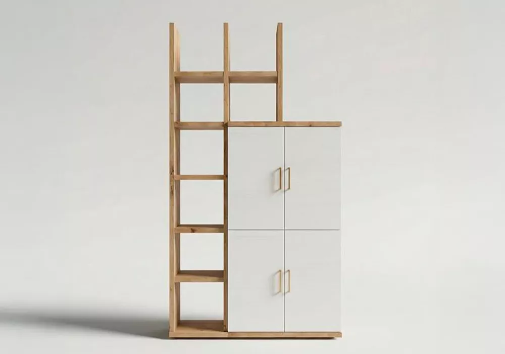 Estantería con bajo bar PUGLIA-frente izda