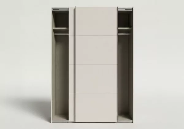 Armario 2 puertas correderas SEREN principal abierto