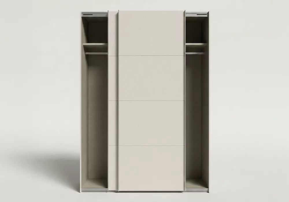 Armario 2 puertas correderas SEREN principal abierto