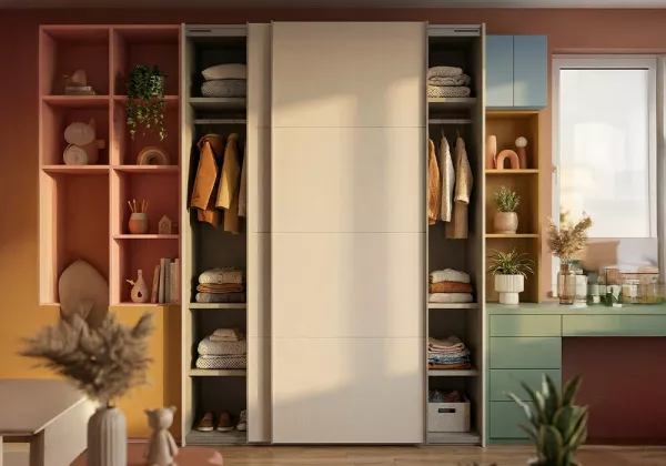 Armario 2 puertas correderas SEREN ambiente 2