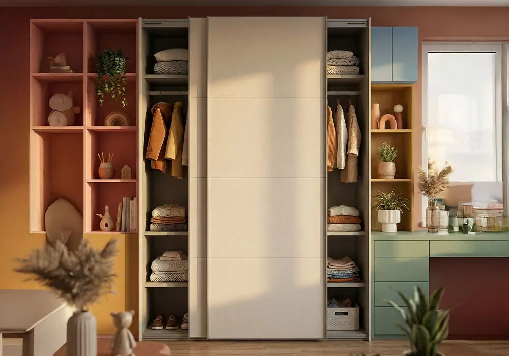 Armario 2 puertas correderas SEREN ambiente 2