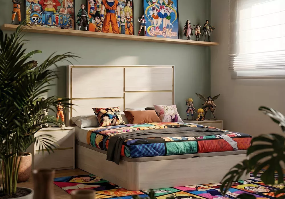 Cabecero para cama 150 HESTIA decorada