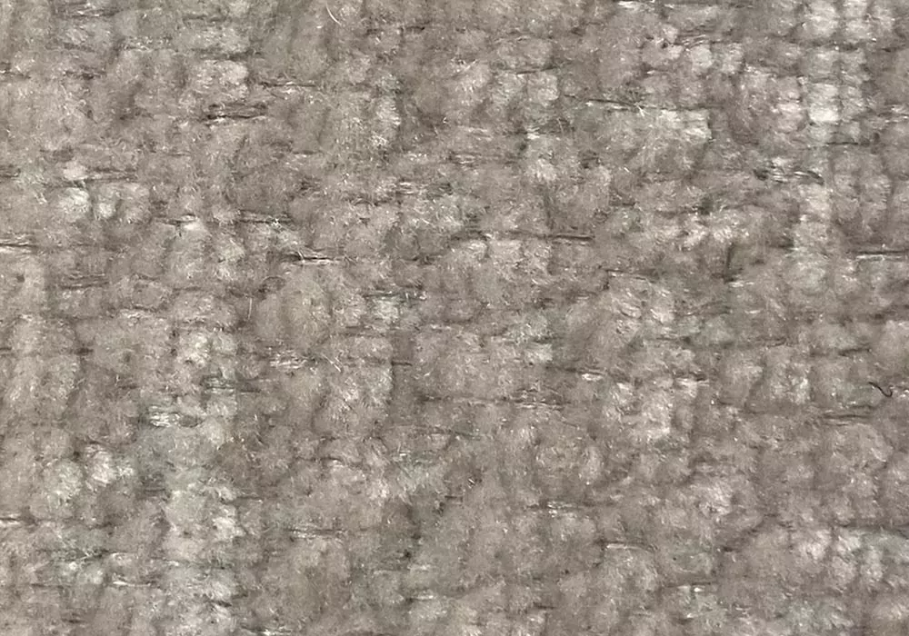 Sofá chaise longue asientos deslizantes NIVA tapizado gris claro