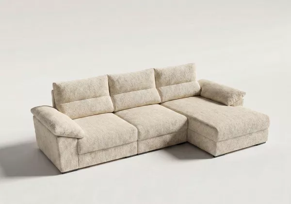 Sofá chaise longue asientos deslizantes NIVA Sofá chaise longue asientos deslizantes NIVA