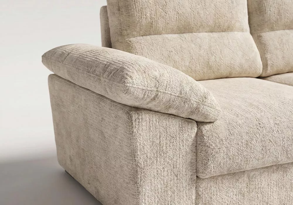 Sofá chaise longue asientos deslizantes NIVA crudo 4 Sofá chaise longue asientos deslizantes NIVA crudo 4