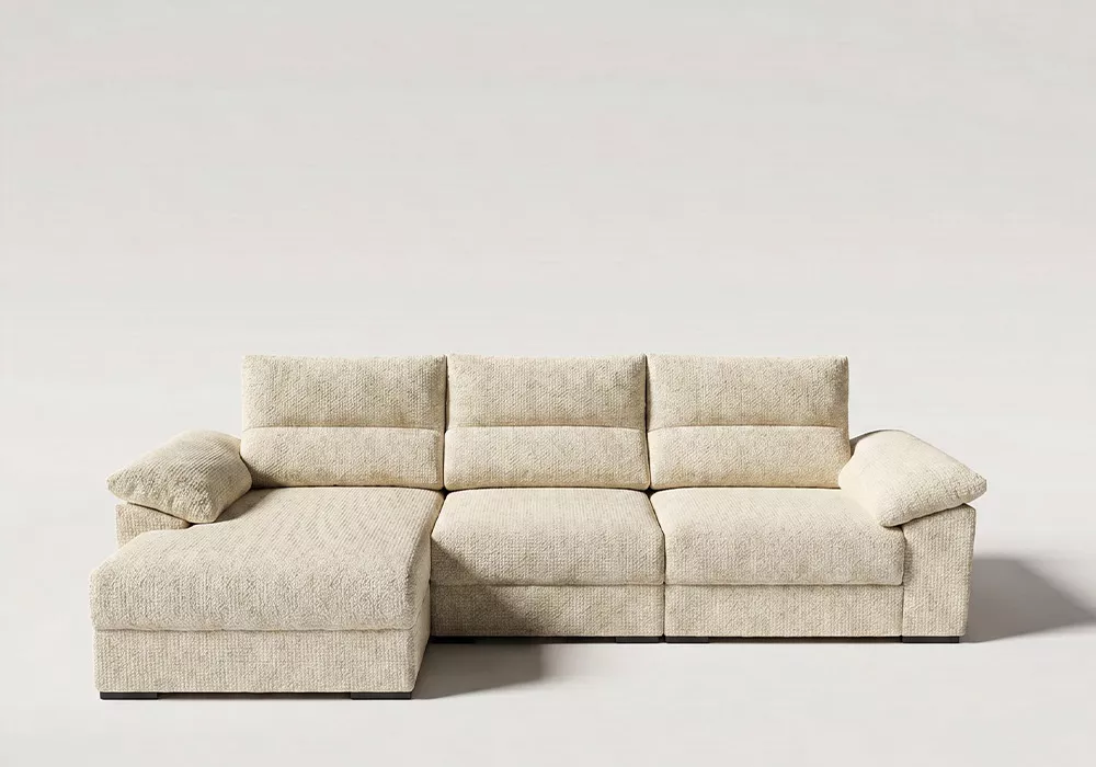 Sofá chaise longue asientos deslizantes NIVA crudo 5 Sofá chaise longue asientos deslizantes NIVA crudo 5