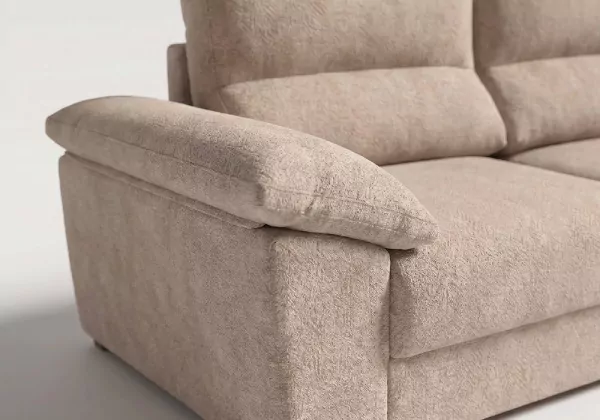 Sofá chaise longue asientos deslizantes NIVA beige 3 Sofá chaise longue asientos deslizantes NIVA beige 3