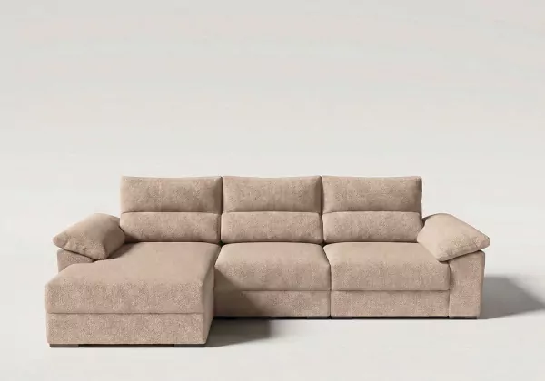 Sofá chaise longue asientos deslizantes NIVA beige 5 Sofá chaise longue asientos deslizantes NIVA beige 5