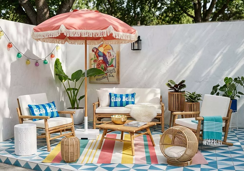 Conjunto de jardín 4 piezas COSTA Ambiente