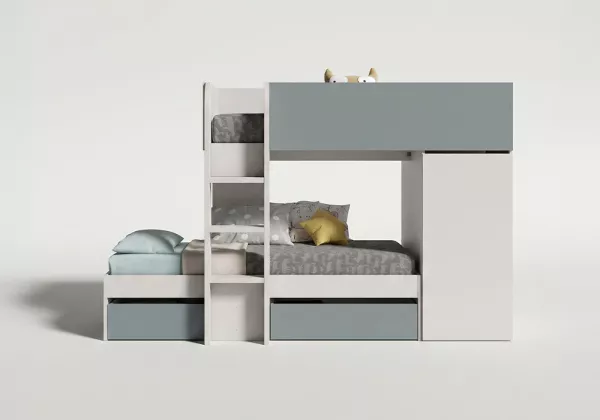 Cama tren doble PUZZLE
