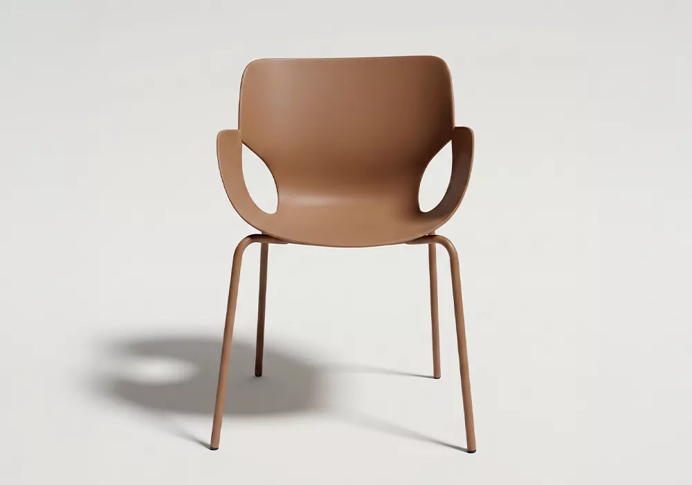 Silla plástico apilable SIENA