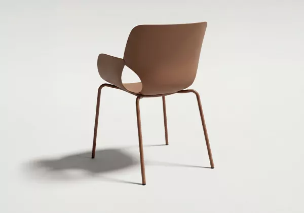Silla plástico apilable SIENA