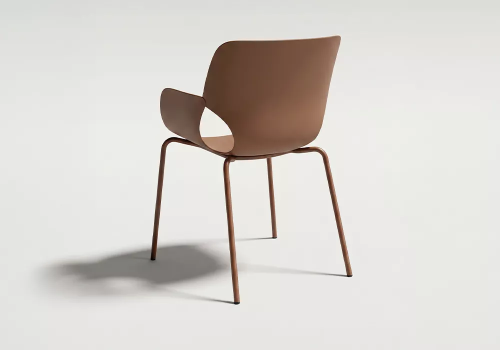 Silla plástico apilable SIENA