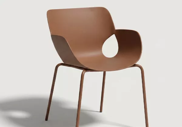 Silla plástico apilable SIENA