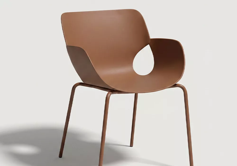 Silla plástico apilable SIENA