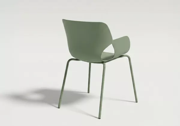Silla plástico apilable SIENA