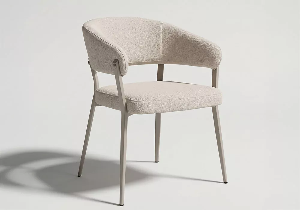 Silla comedor respaldo curvo EMI