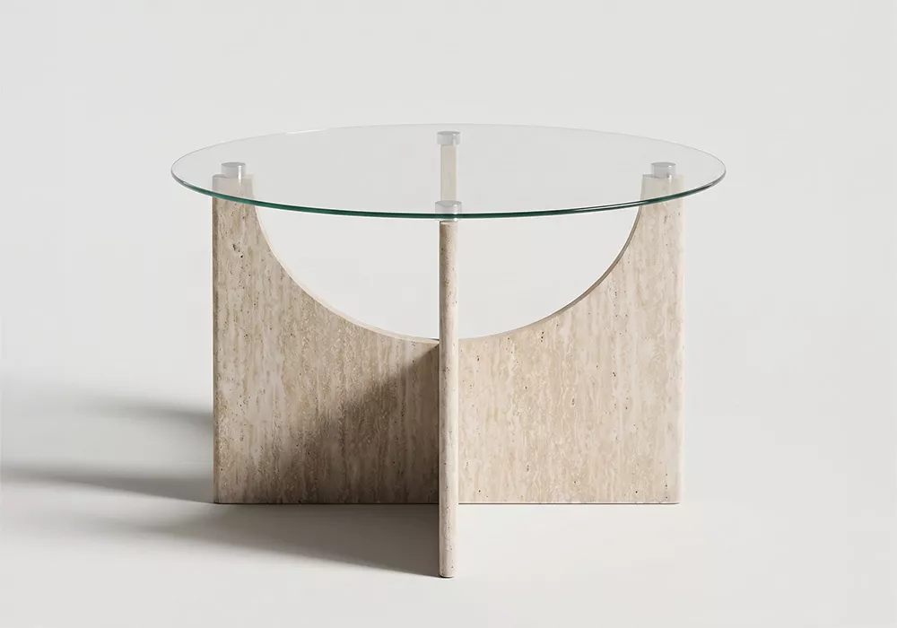 Mesa centro tapa cristal LANDER