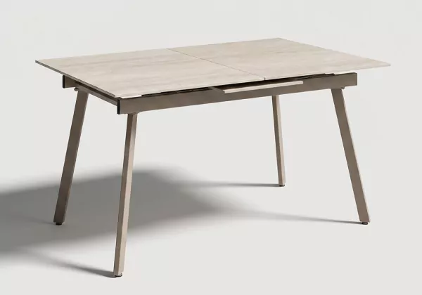Mesa comedor extensible AXIS-lado