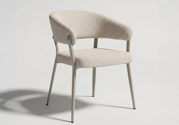 Silla comedor respaldo curvo EMI
