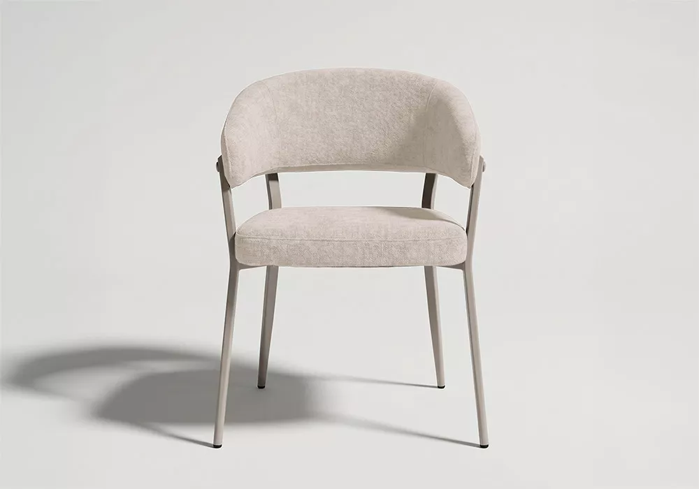 Silla comedor respaldo curvo EMI