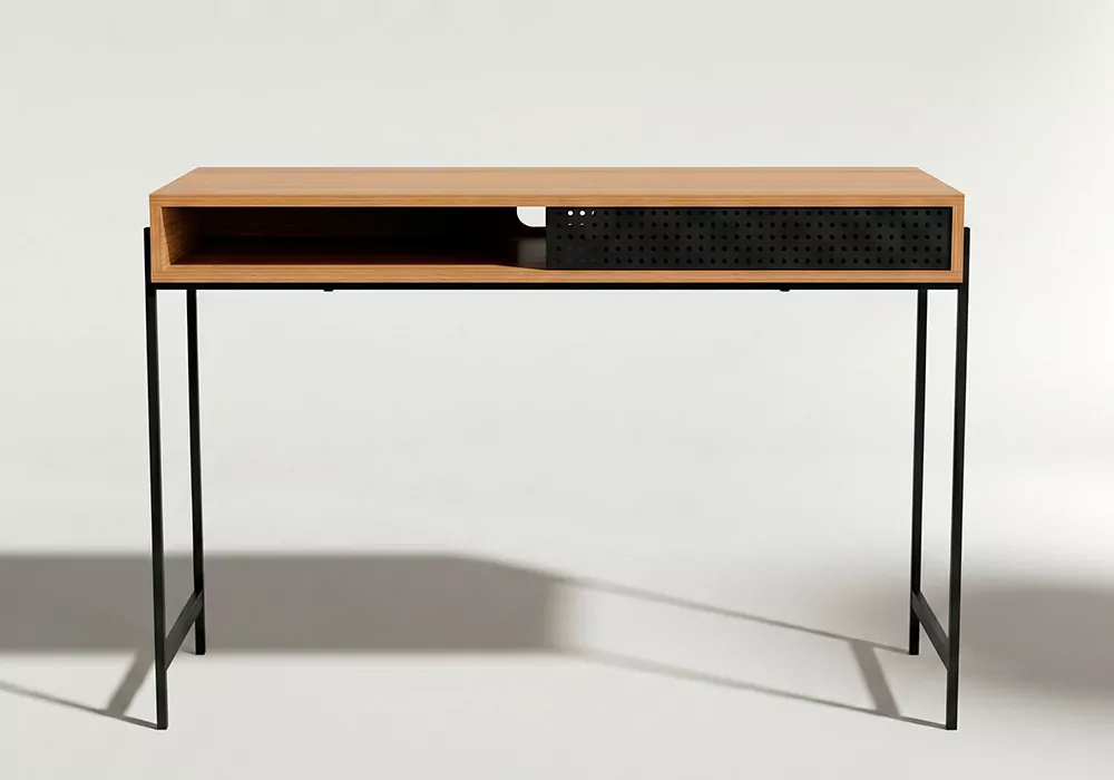 Mesa estudio pata metálica VOLTA