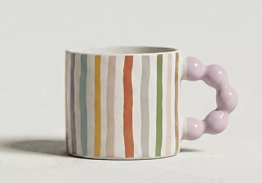 Mug de porcelana BUBBLE Mug de porcelana BUBBLE