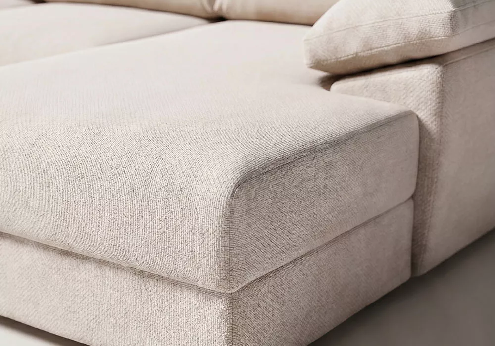 Sofá chaise longue asientos deslizantes NIVA