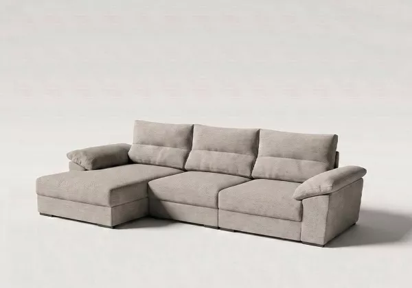 Sofá chaise longue asientos deslizantes NIVA Sofá chaise longue asientos deslizantes NIVA