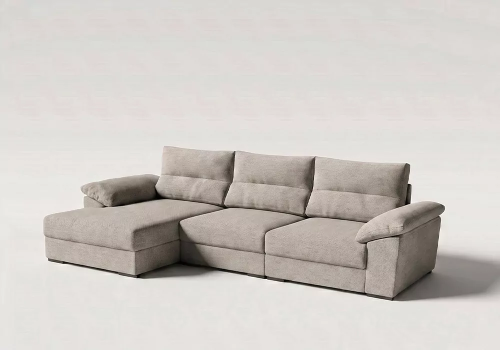 Sofá chaise longue asientos deslizantes NIVA Sofá chaise longue asientos deslizantes NIVA