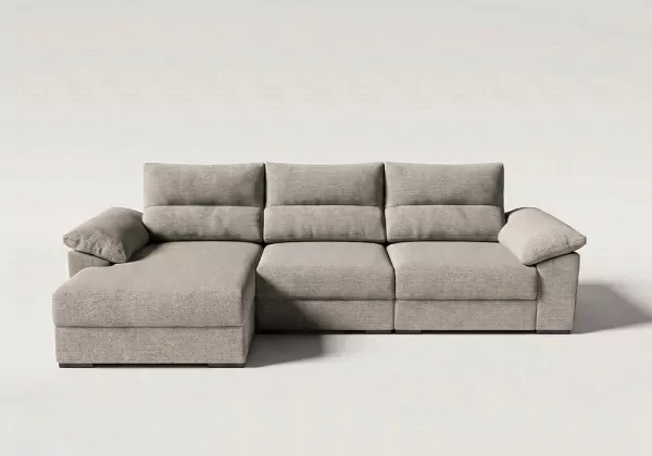 Sofá chaise longue asientos deslizantes NIVA Sofá chaise longue asientos deslizantes NIVA