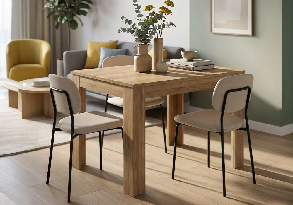 Mesa de comedor extensible TRIBECA Mesa de comedor extensible TRIBECA