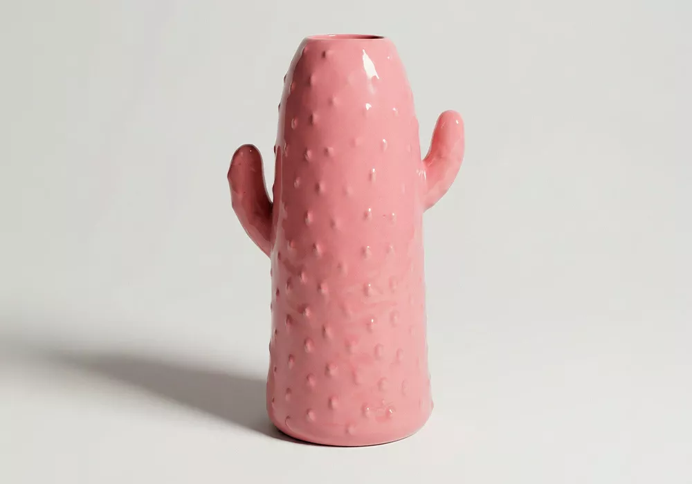 Jarrón de porcelana CACTUS