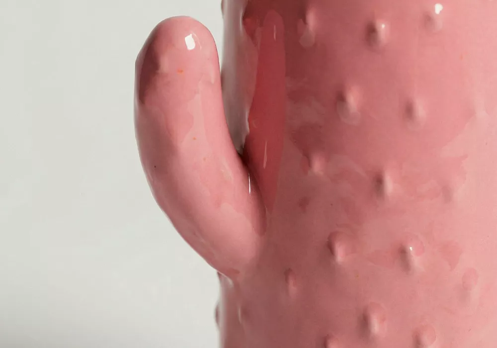Jarrón de porcelana CACTUS