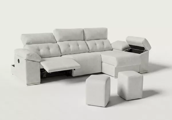 SOFÁ CHAMADA LONGUE RELAX ELECTRICO MAX SOFÁ CHAMADA LONGUE RELAX ELECTRICO MAX