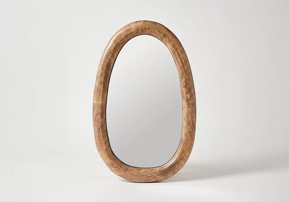 Espejo oval madera VEX Espejo oval madera VEX
