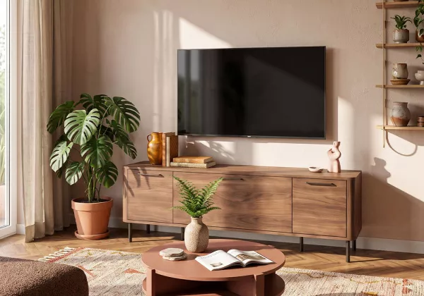 Mueble TV con patas BRONTE