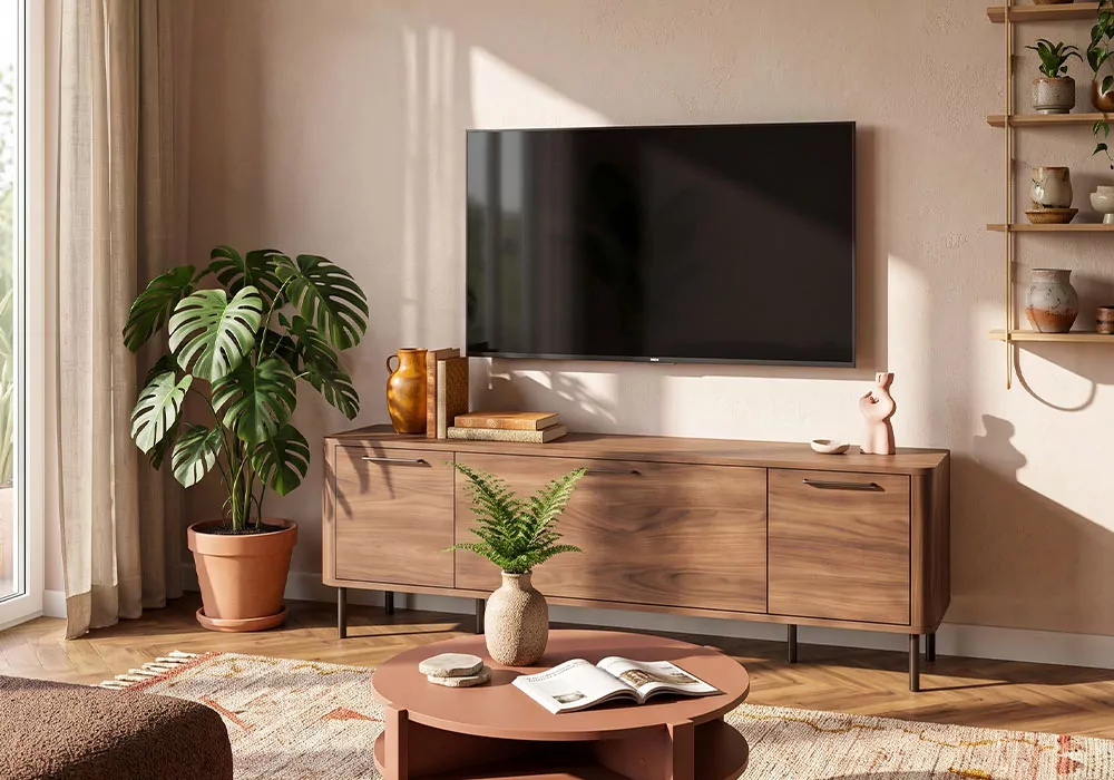 Mueble TV con patas BRONTE