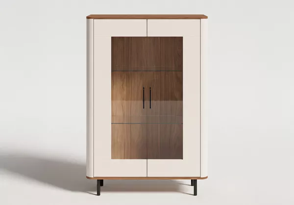 Bajo bar estantes interiores cristal BRONTE
