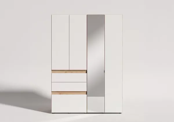 Armario 3 puertas+1 puerta KAEL Armario 3 puertas+1 puerta KAEL