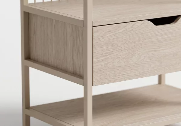 Estantería metálica con cajón MARA Estantería metálica con cajón MARA